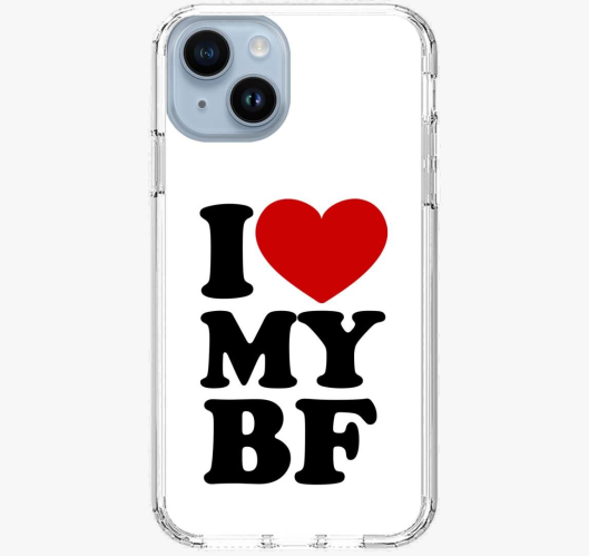 I love my bf ovitek za telefon