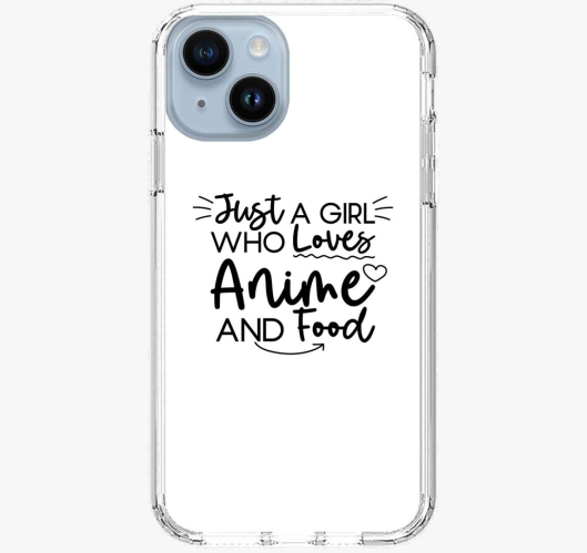 Anime food ovitek za telefon
