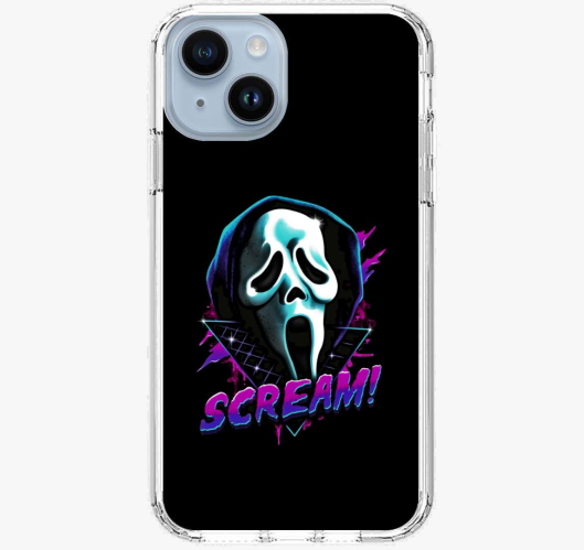 Scream maszk ovitek za telefon