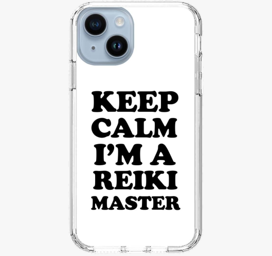 keep calm reiki ovitek za tele...