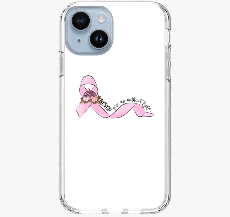 Pink ribbon ovitek za telefon