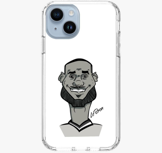 LeBron caricature ovitek za te...