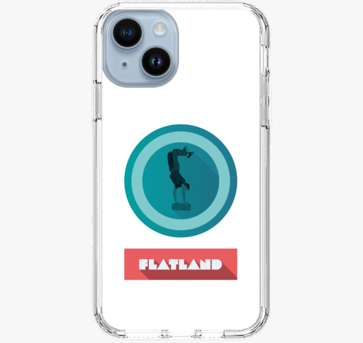 Flatland - ovitek za telefon