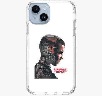 Stranger Things karakterek art ovitek za telefon