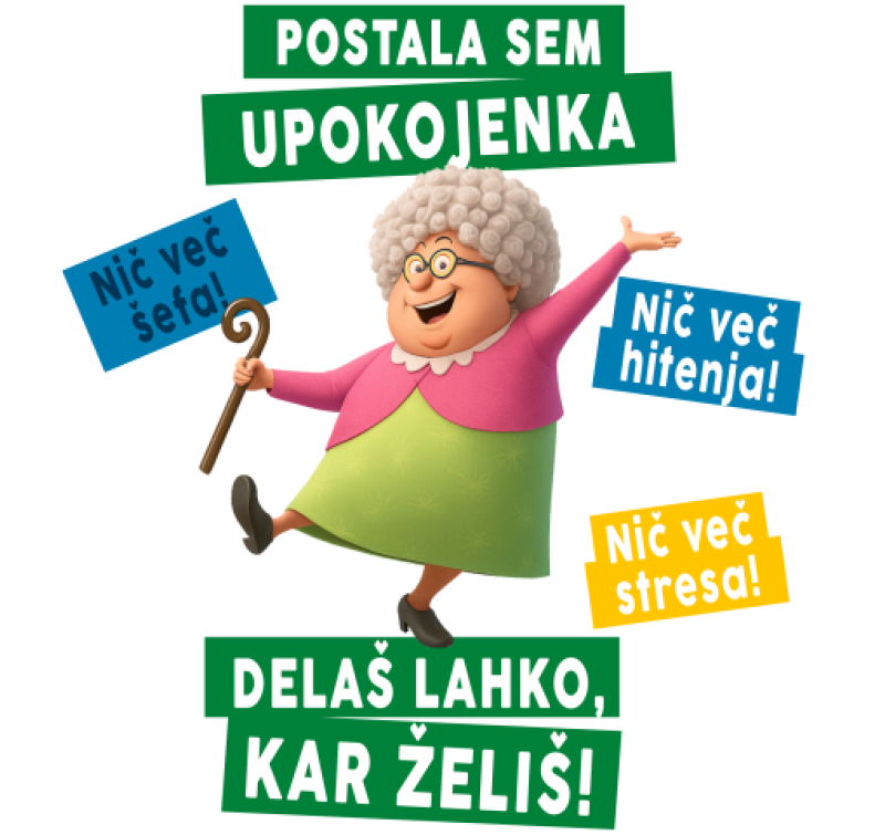 Upokojeni ovitek za telefon