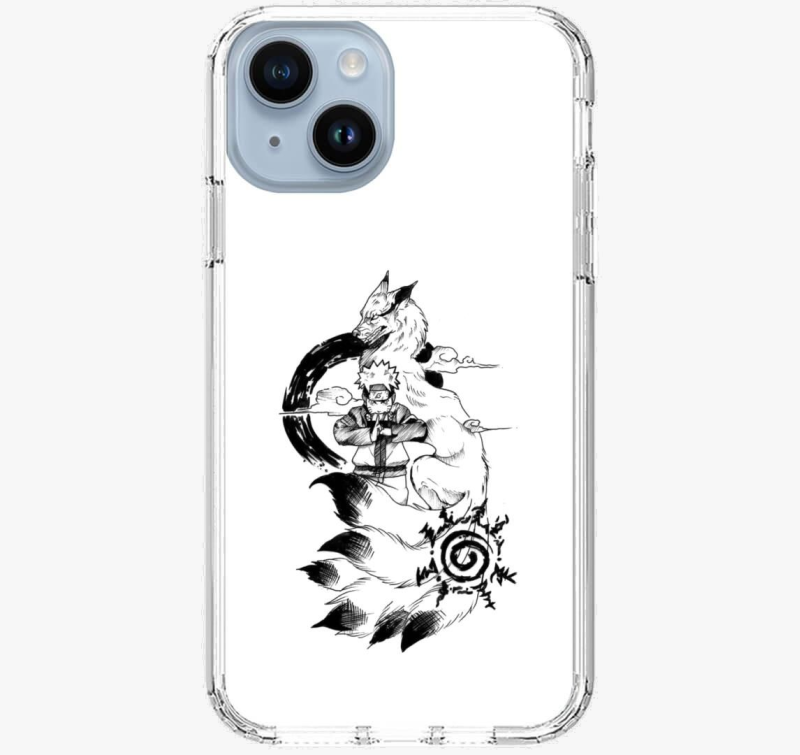 Naruto in Kyuubi ovitek za telefon
