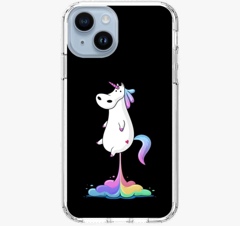 Unikornis puki ovitek za telefon