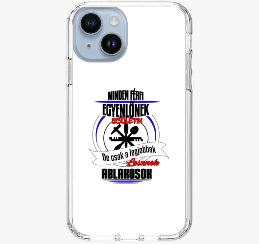 Ablakos ovitek za telefon