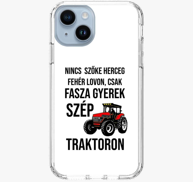 Traktoros faszagyerek szilikon ovitek