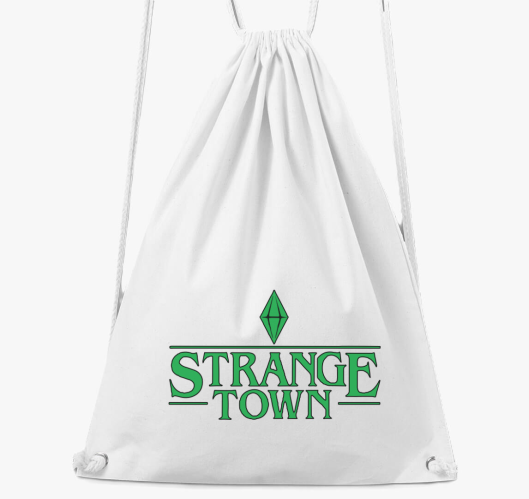 Sims Strange Town nahrbtnik