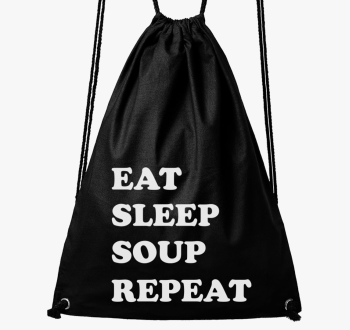 EAT SLEEP SOUP nahrbtnik