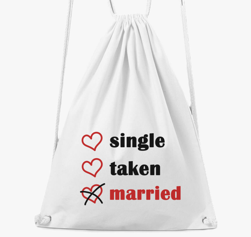Single Taken Married nahrbtnik