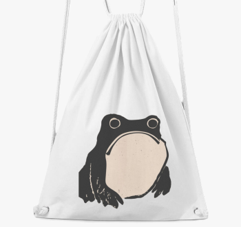 Sad frog vintage nahrbtnik