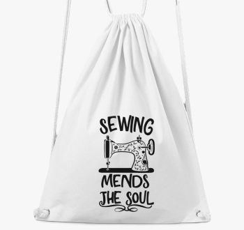 Sewing mends the Soul nahrbtnik