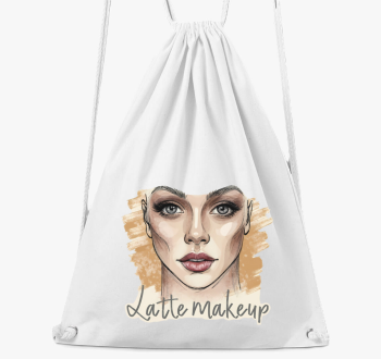 Latte makeup art nahrbtnik