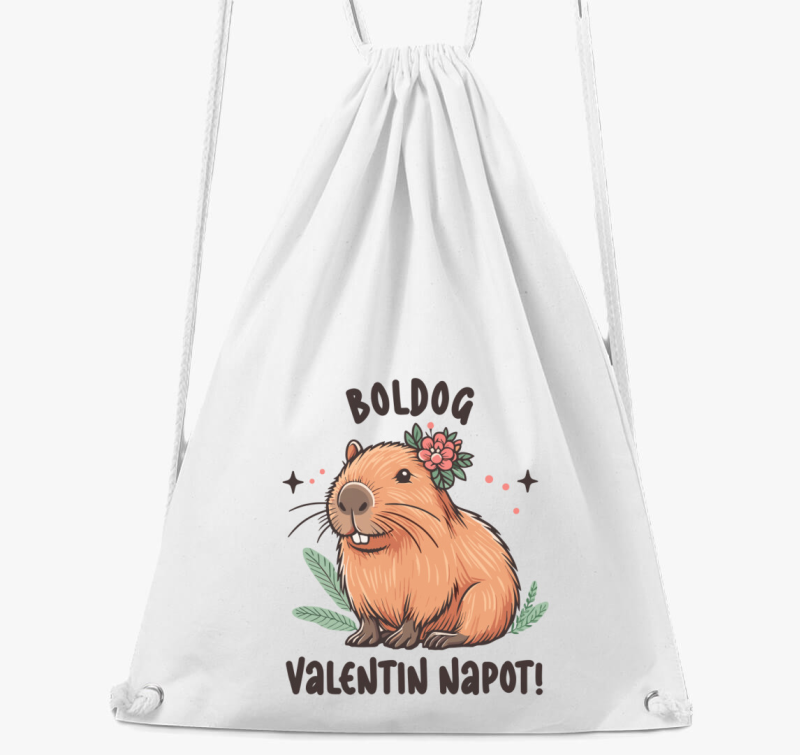 Capybara valentin nahrbtnik