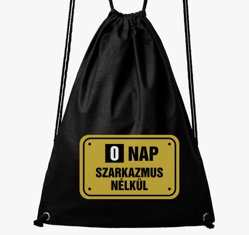 Szarkazmus smešno nahrbtnik