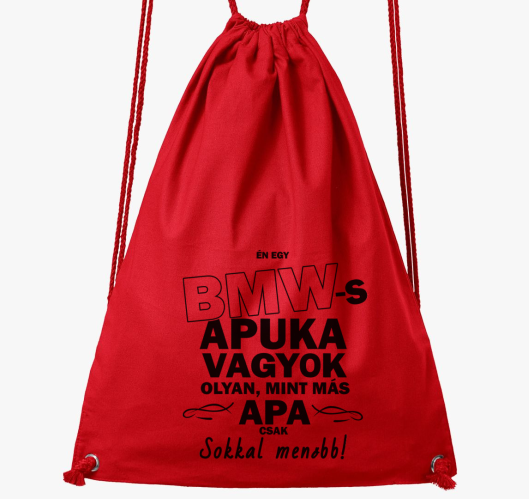 II. BMW-s apuka nahrbtnik