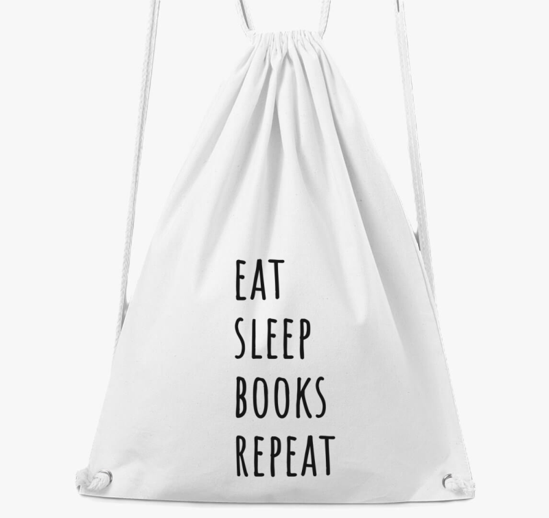 Eat Sleep Books nahrbtnik