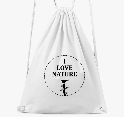 I love nature nahrbtnik
