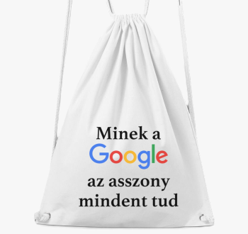 Minek Google asszony mindent tud nahrbtnik