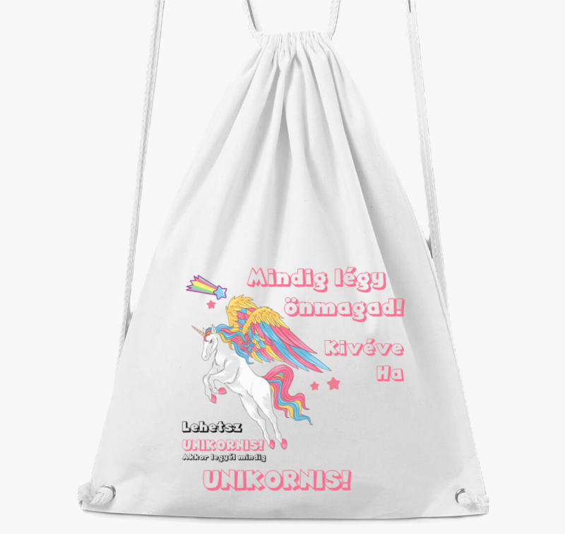 Mindig ha lehetsz unikornis! nahrbtnik