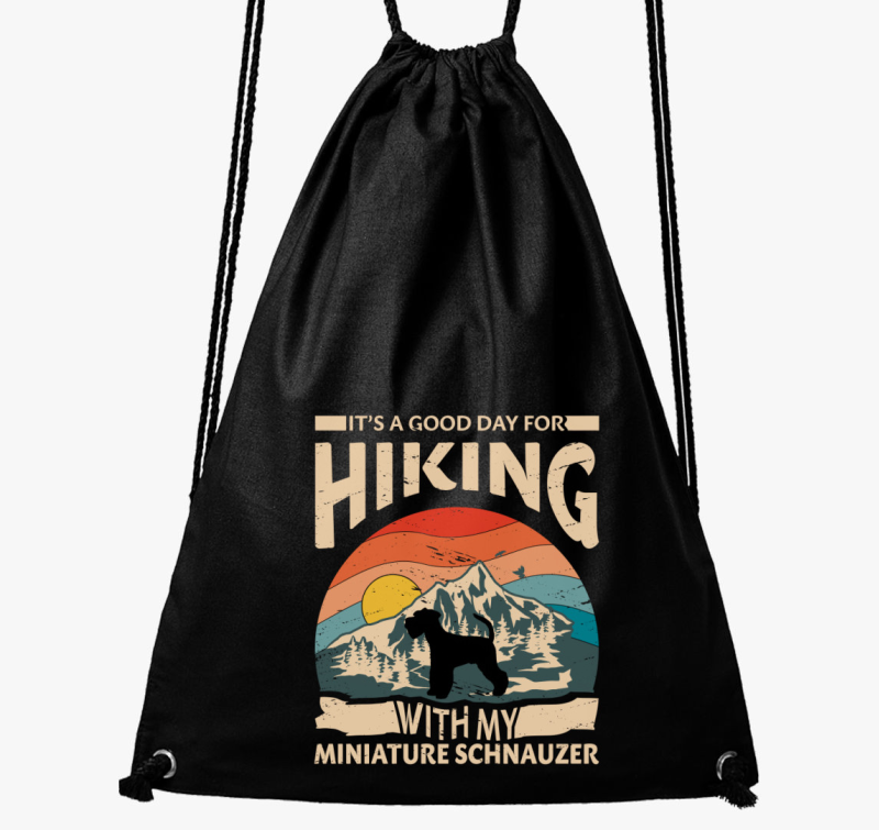 Schnauzer hiking nahrbtnik
