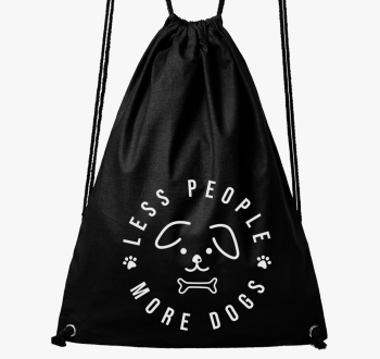 Less people more dogs nahrbtnik