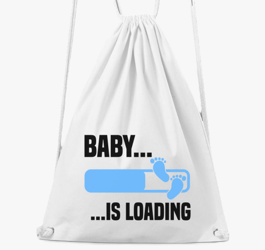Baby is loading fant nahrbtnik