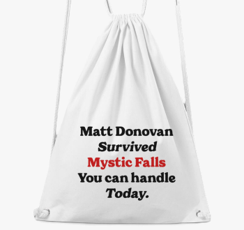 Matt Donovan survive...