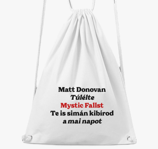 Matt Donovan nahrbtnik