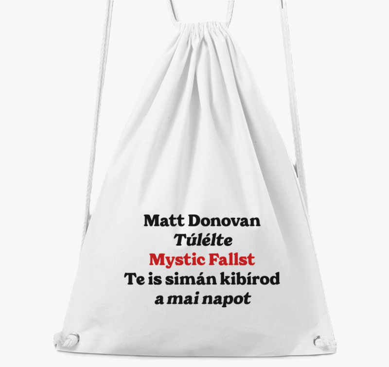 Matt Donovan nahrbtnik