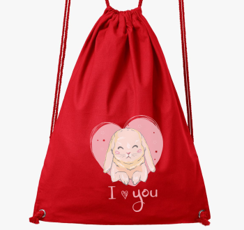 I love you nyuszis nahrbtnik