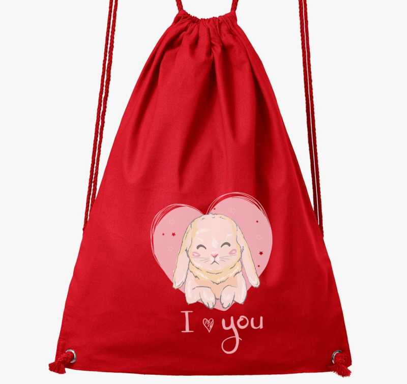 I love you nyuszis nahrbtnik