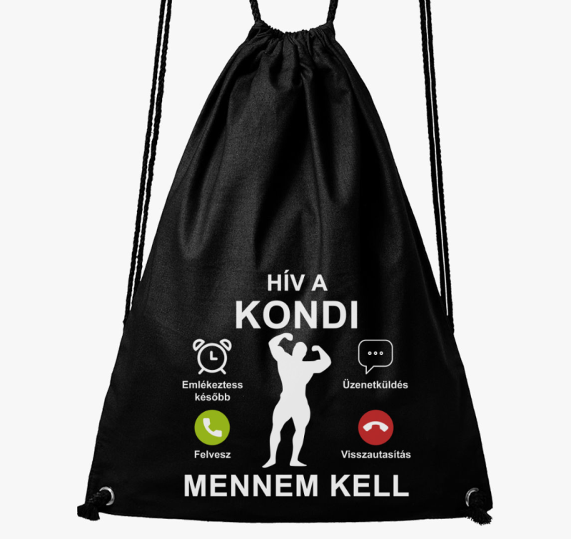 kondi mennem kell nahrbtnik