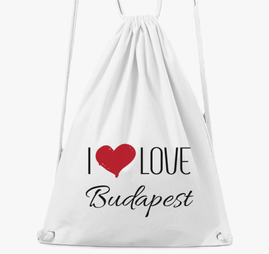 I love Budapest nahrbtnik
