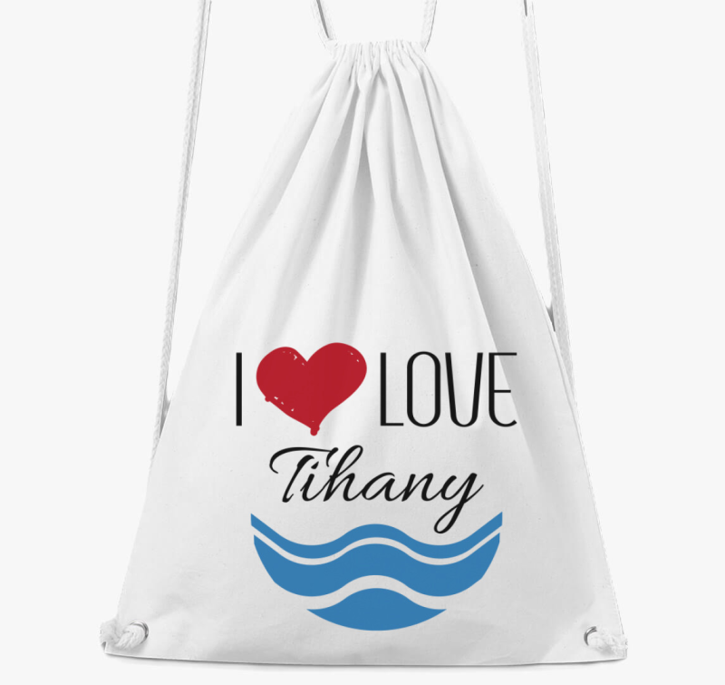 I love Tihany nahrbtnik