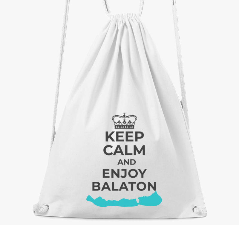 Keep calm and enjoy Balaton nahrbtnik