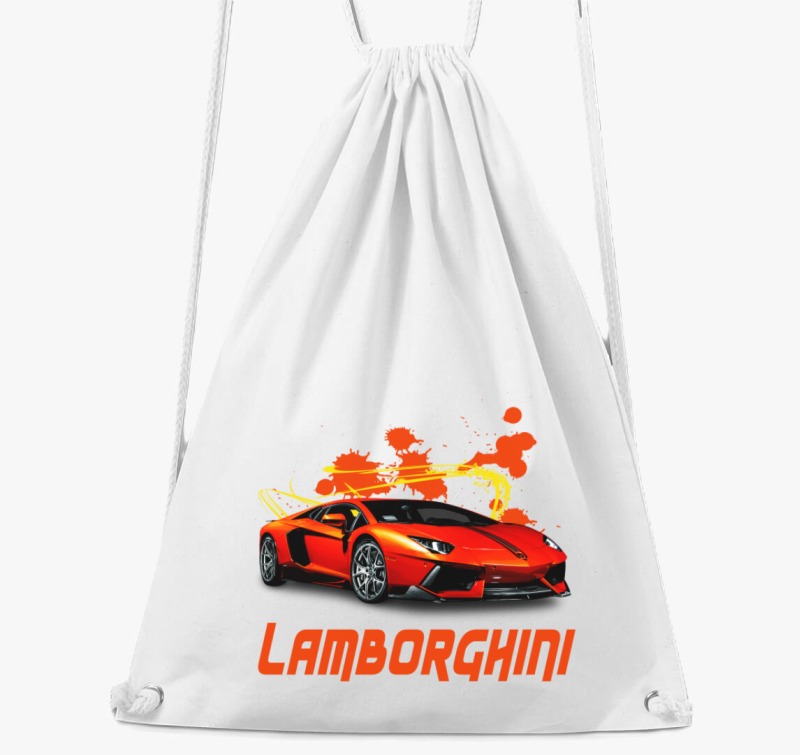 Orange Lamborghini nahrbtnik