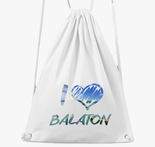 I love Balaton nahrbtnik