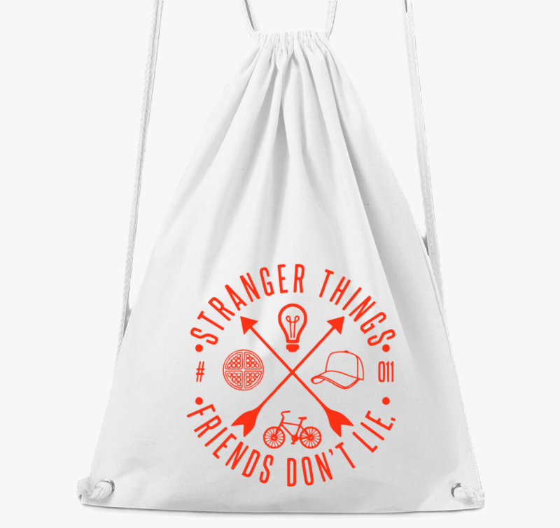 Stranger Things Friends don't lie art nahrbtnik