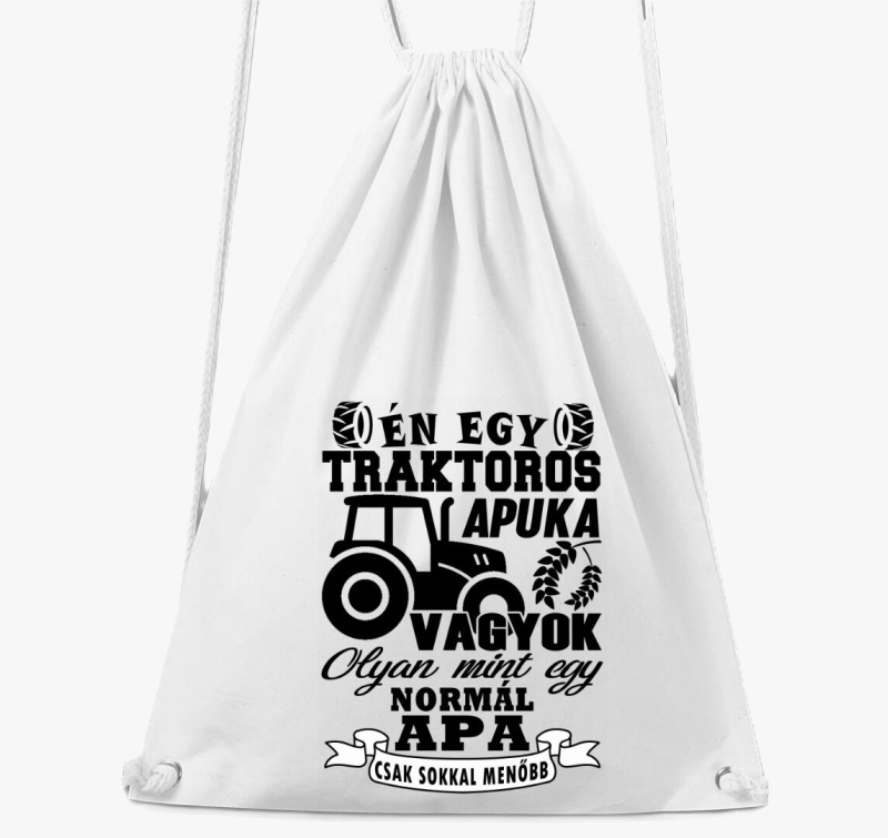 traktoros apuka sem nahrbtnik