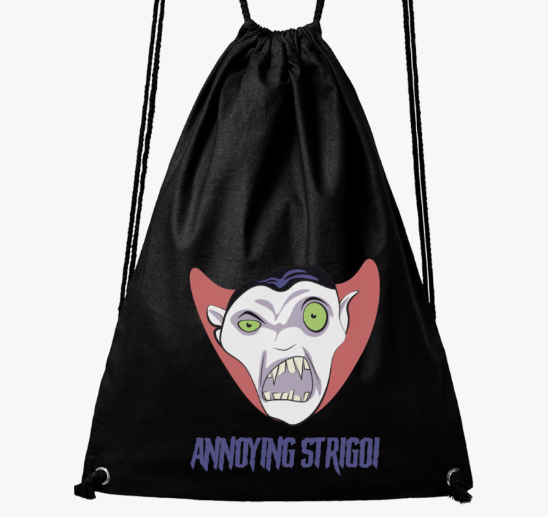 Annoying Strigoi Logo nahrbtnik