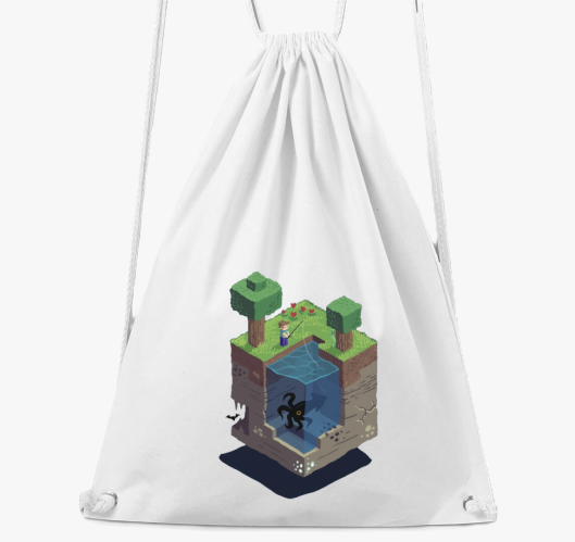 Minecraft Block nahrbtnik