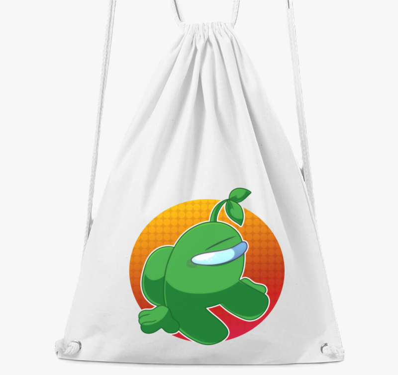 Among Us zelena nahrbtnik