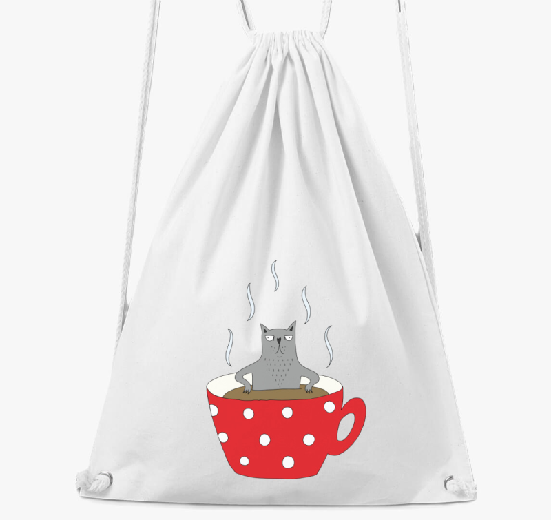 siva macska - nahrbtnik