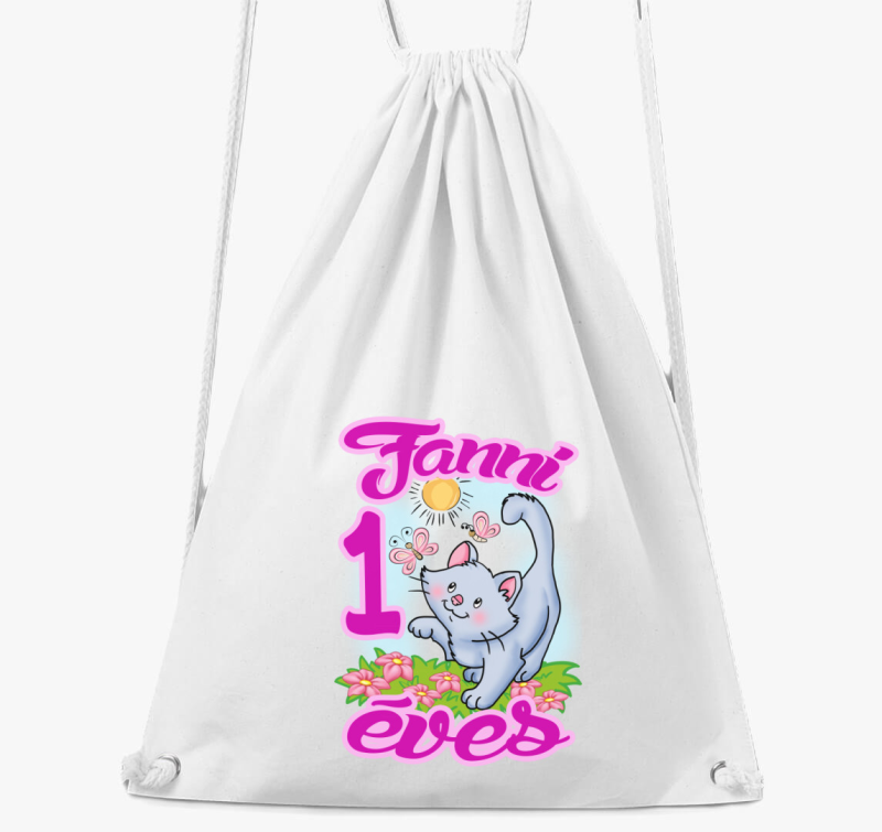 Siva cica kerget gyerek nahrbtnik