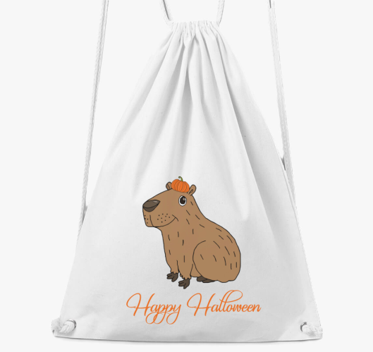 Halloweeni kapibara nahrbtnik