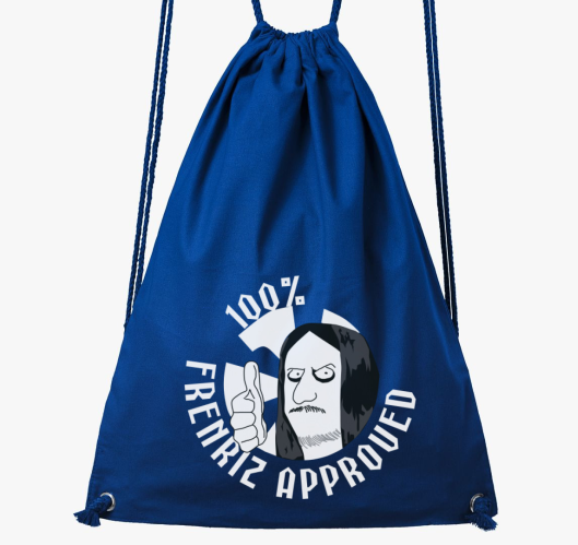 Fenriz 100% approved nahrbtnik