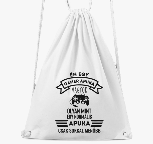 gamer apuka sem nahrbtnik